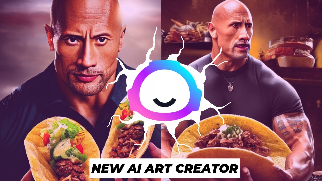 Jasper Art Review | Creating Dwayne Johnson Making Tacos Movie Poster 🤣🤣🔥