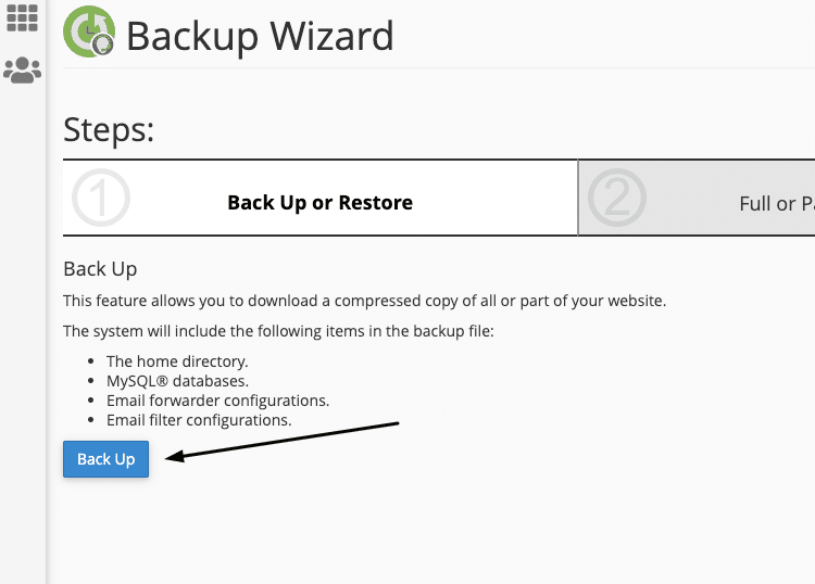 backup and restore