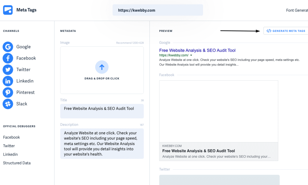 Ultimate Guide to Generate Social Media Meta Tags for Your Website 19