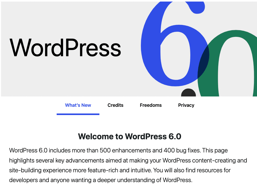 WordPress 6 - What's new, Exciting Features and more 19