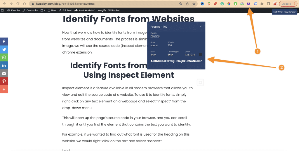 How to Identify Fonts from Images, Websites and Documents (3 Simple Steps) 24