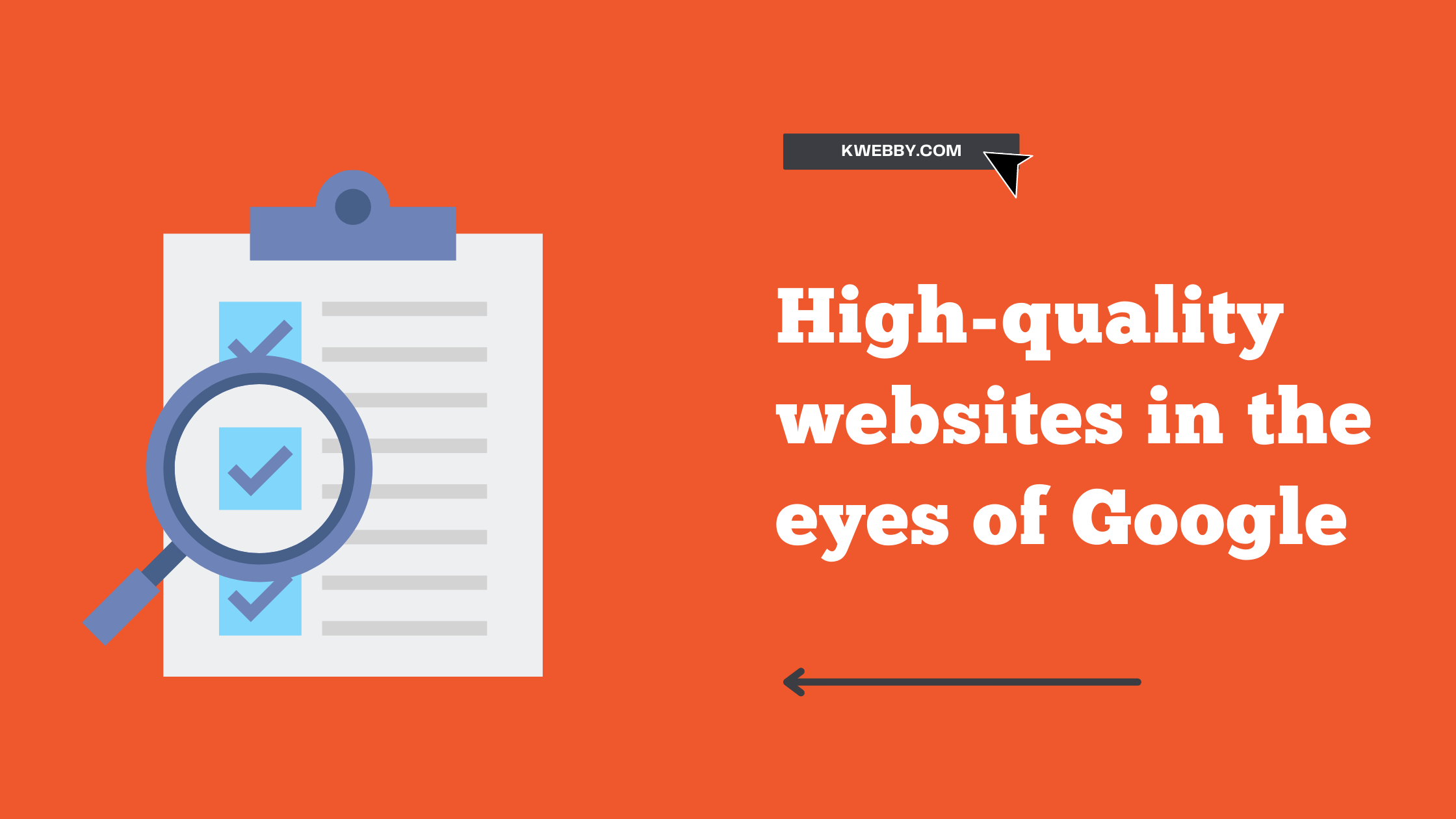 What are High-quality websites in the eyes of Google in 2024