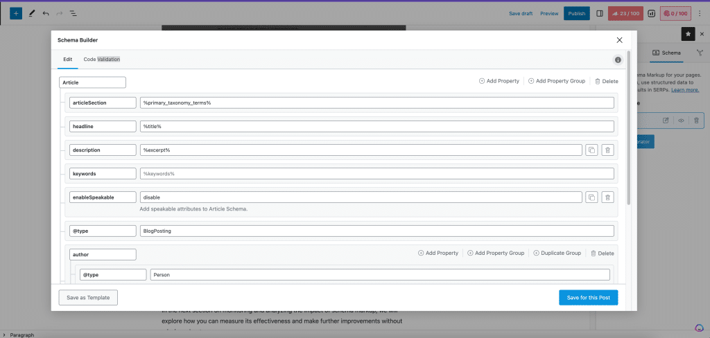 How To Mark Up Your Posts/Pages With Schema In WordPress (2 Easy Way) 40