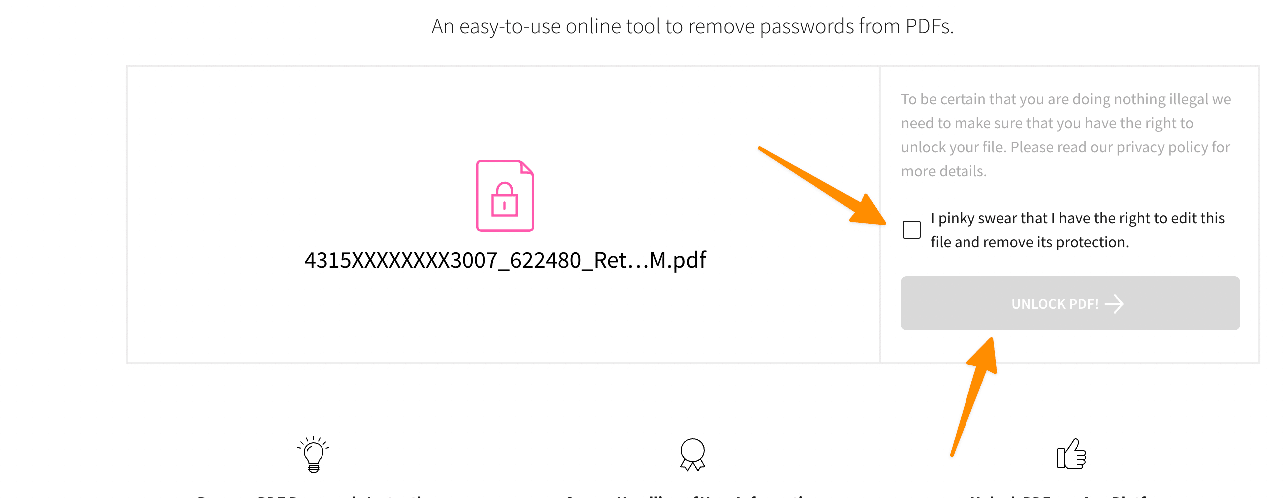 pdf passwords