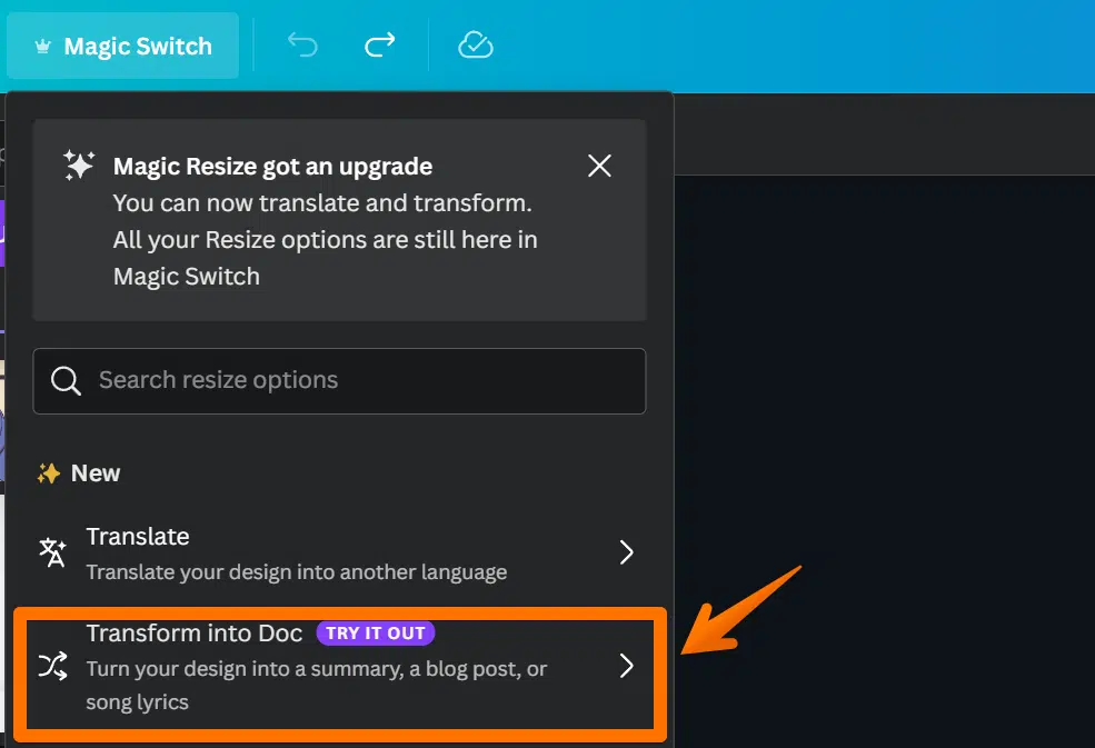 How to Use Canva Magic Switch? (3 Badass Tools!) 21
