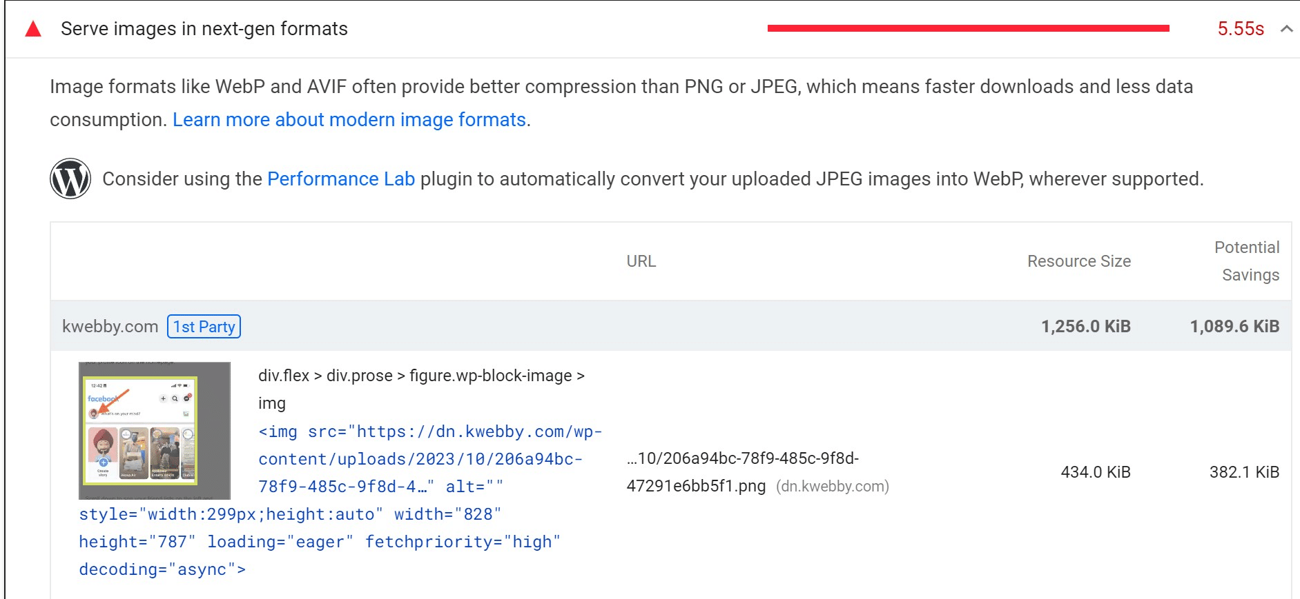 How to Serve Images in Next-Gen Formats (4 Fixes) 14