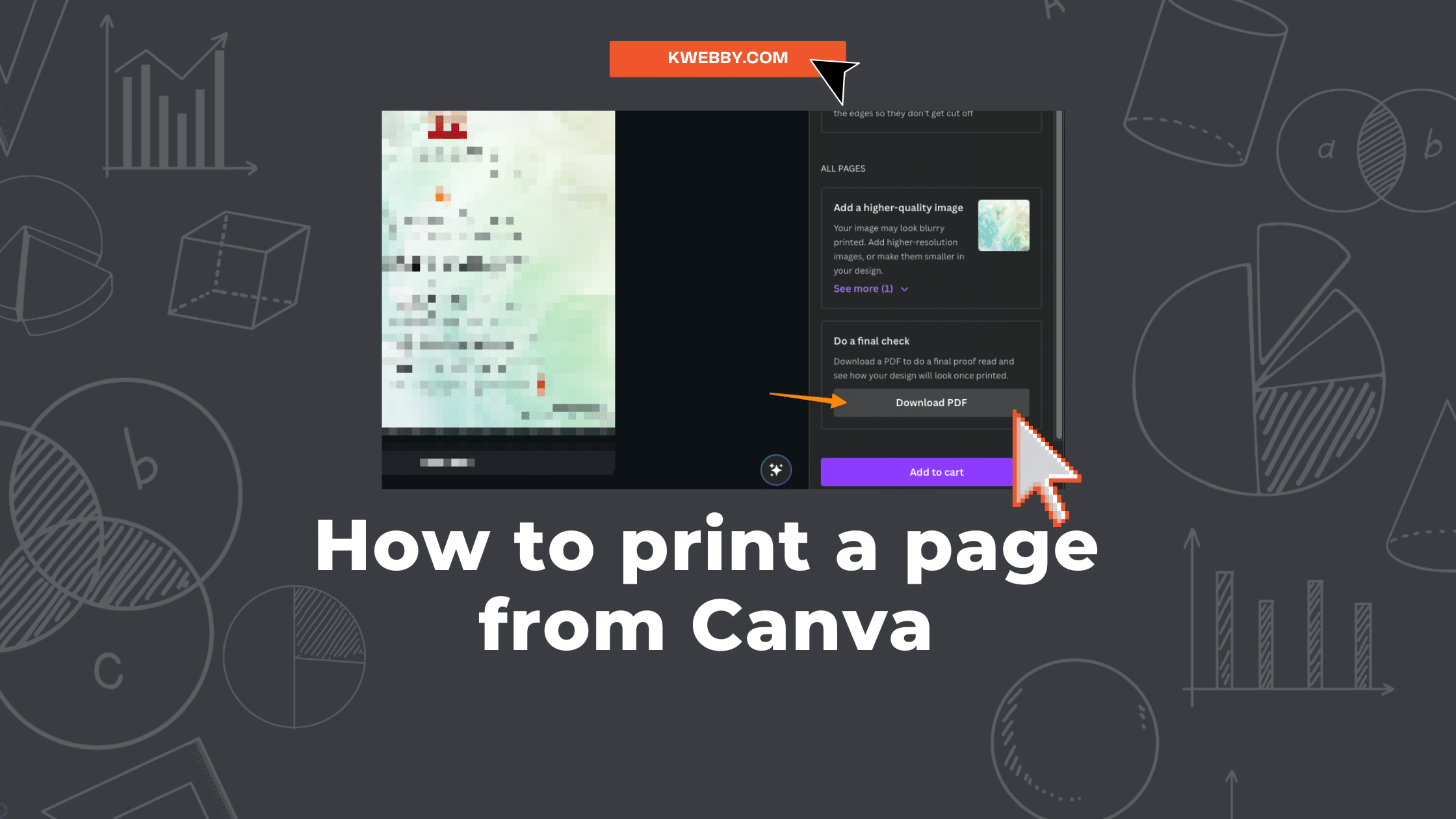 How to print a page from Canva design (2 Easy Method)