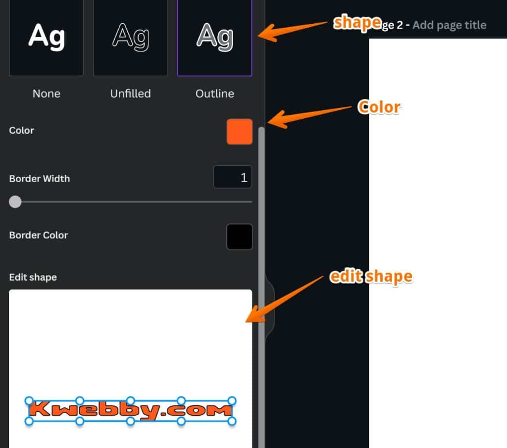 How to Curve Text in Canva (4 Methods) 41