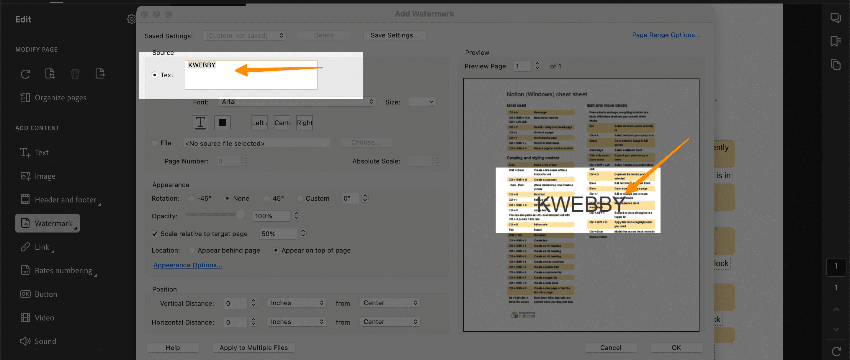 How to Add Watermark to PDF (3 Easy Ways) 13