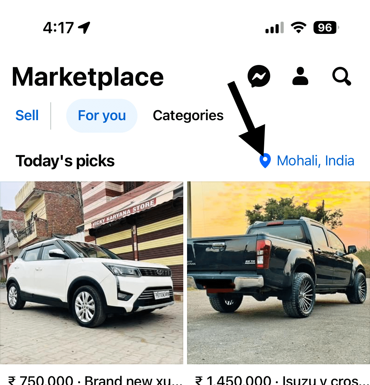 How to Change Location on Facebook Marketplace on iPhone 6