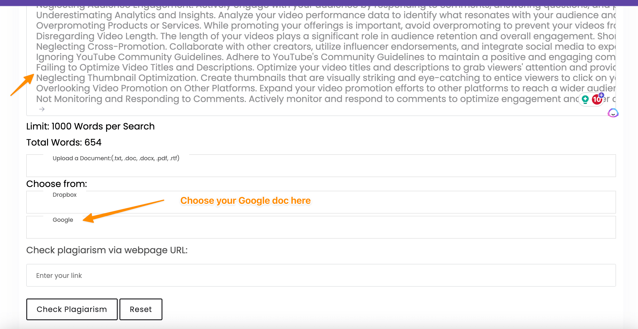 How to Check Plagiarism in Google Docs (4 Free Methods) 11