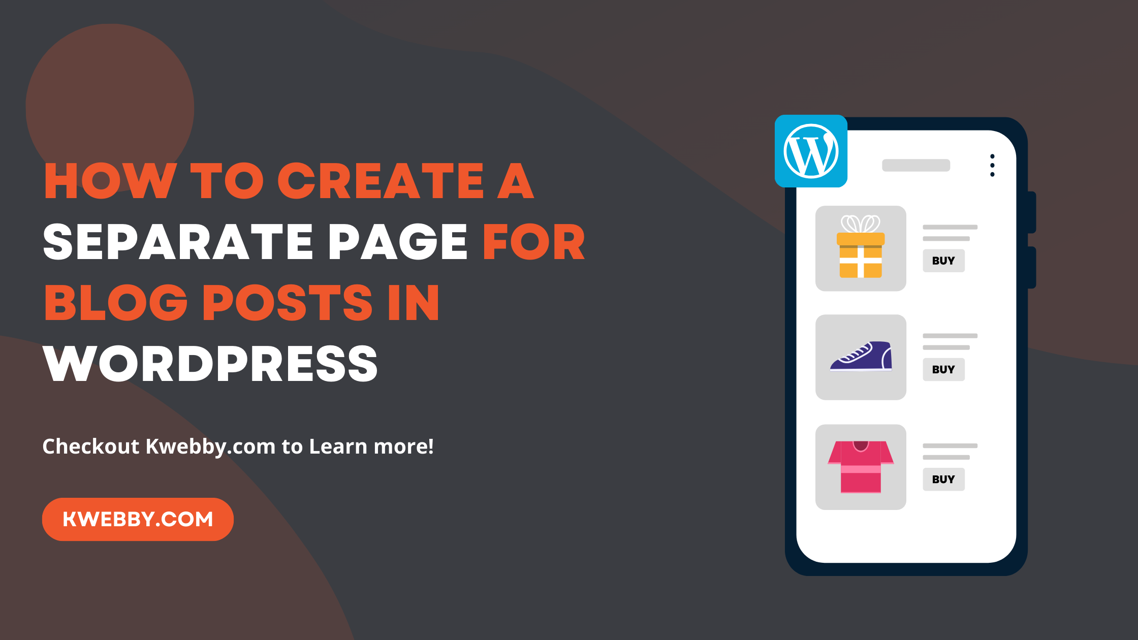 How to Create a Separate Page for Blog Posts in WordPress