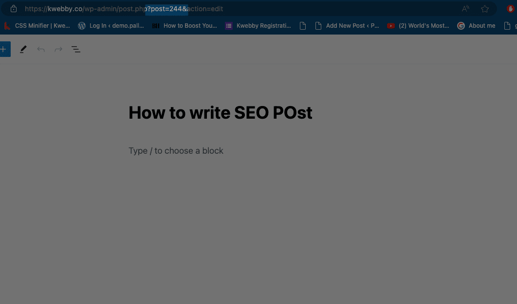 How to find Page or Post ID in WordPress Without a Plugin 15