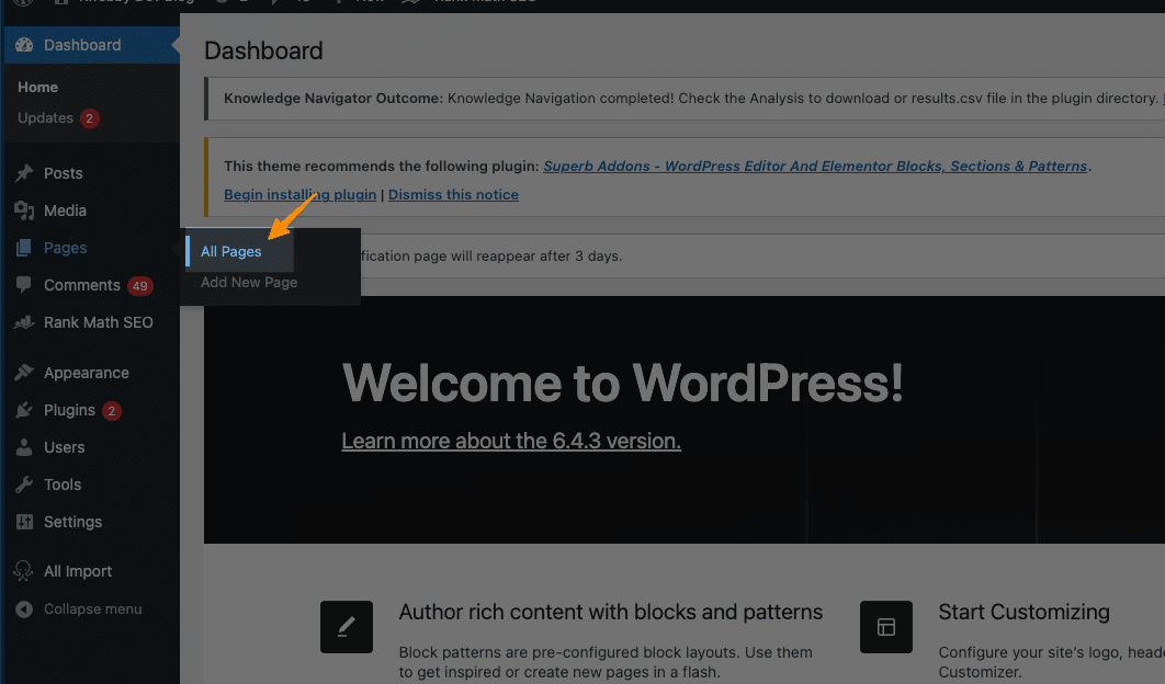 How to find Page or Post ID in WordPress Without a Plugin 10