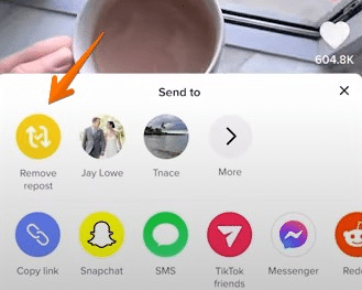 How to Undo a Repost on TikTok? (2 Easy Taps) 7