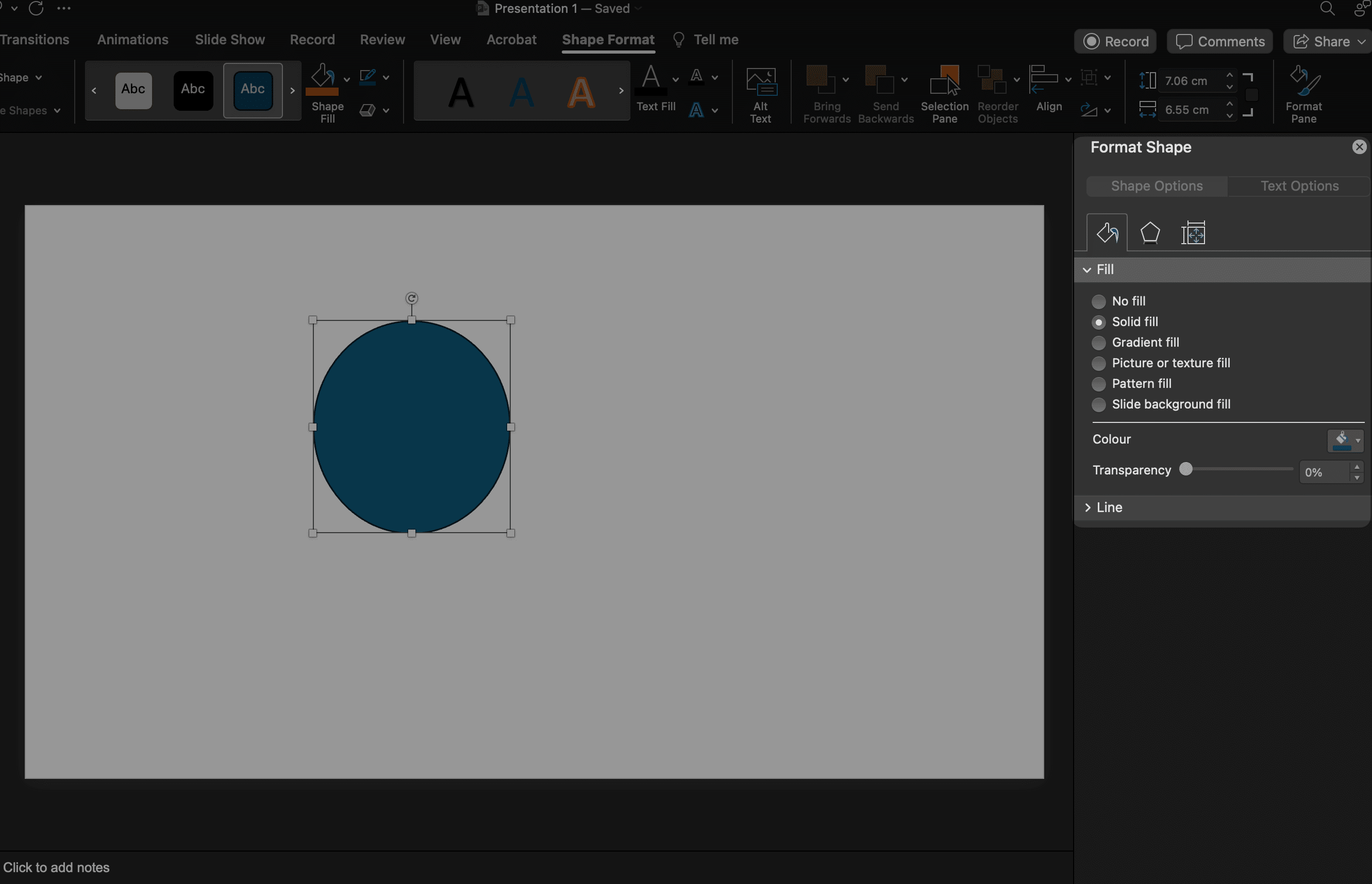 How to create Harvey balls in PowerPoint in a Few Steps 9