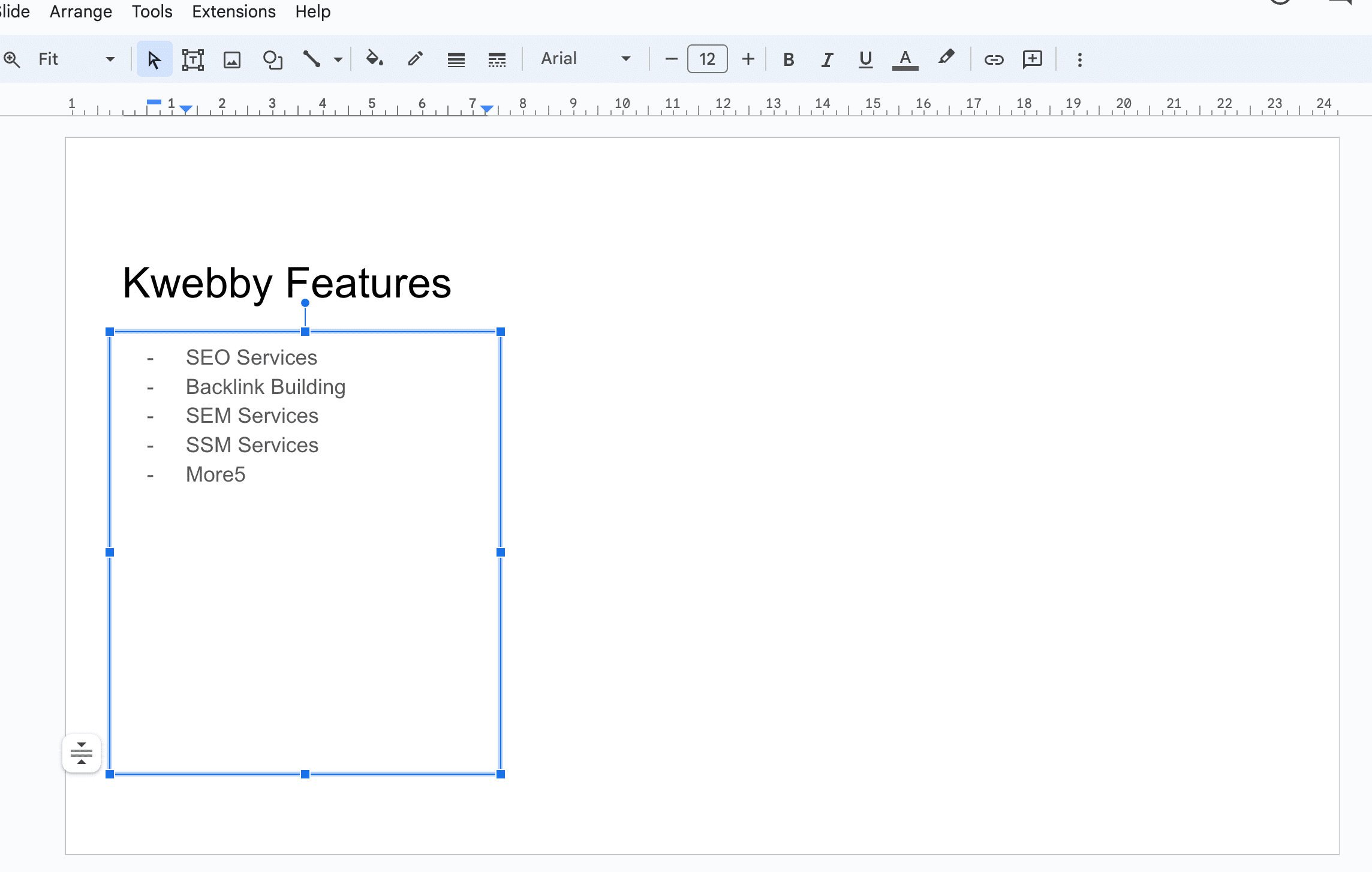 How to Create Text Columns in Google Slides in 3 Steps 12