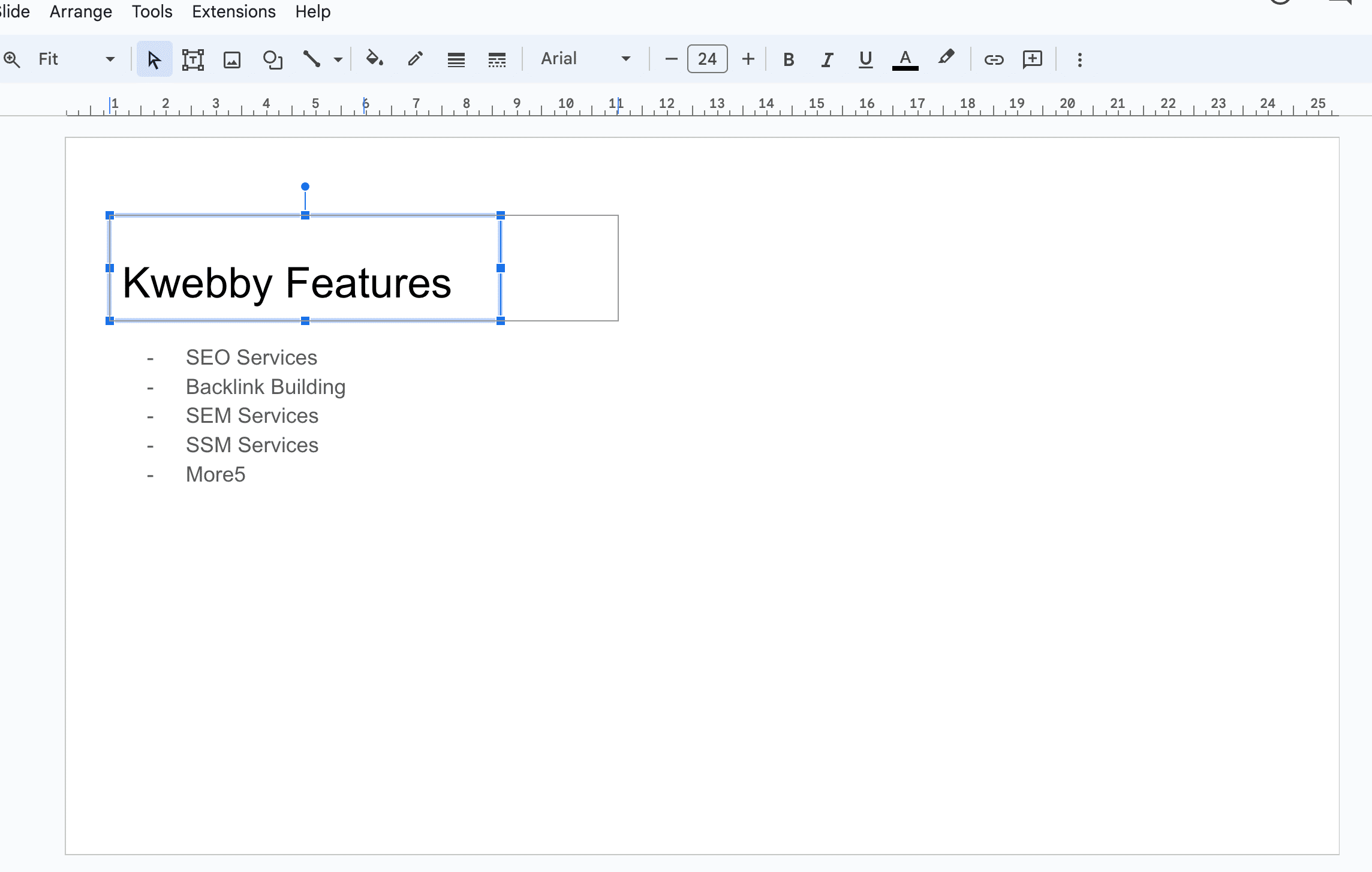 How to Create Text Columns in Google Slides in 3 Steps 11