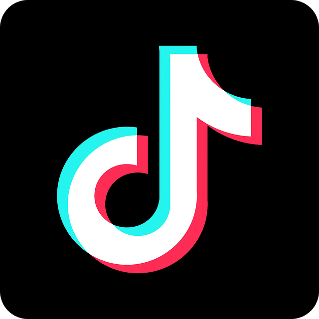 tiktok, tiktok logo, tiktok button