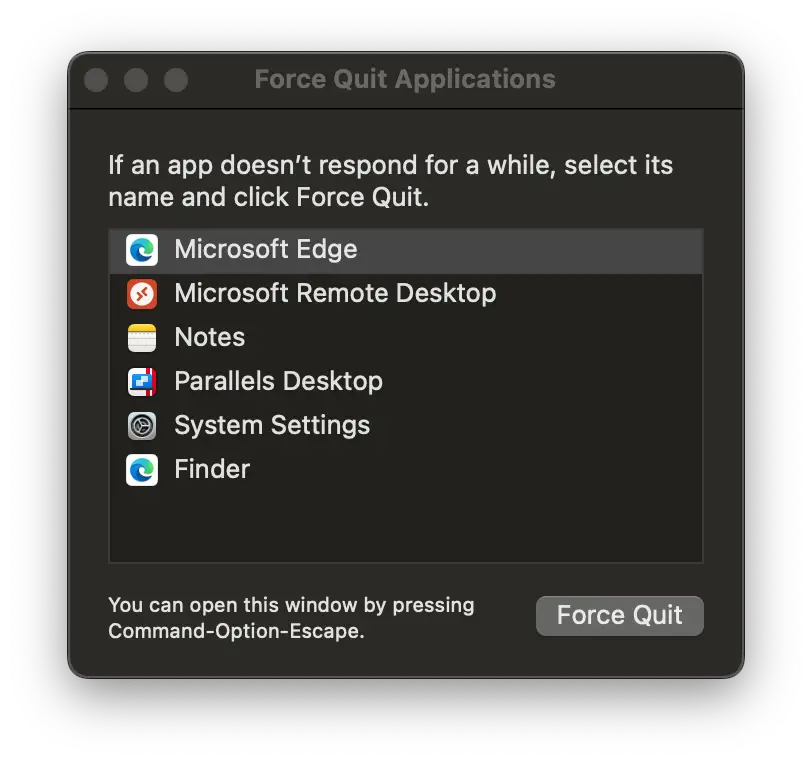 How to Force Quit Applications on your MAC (3 Methods) 13