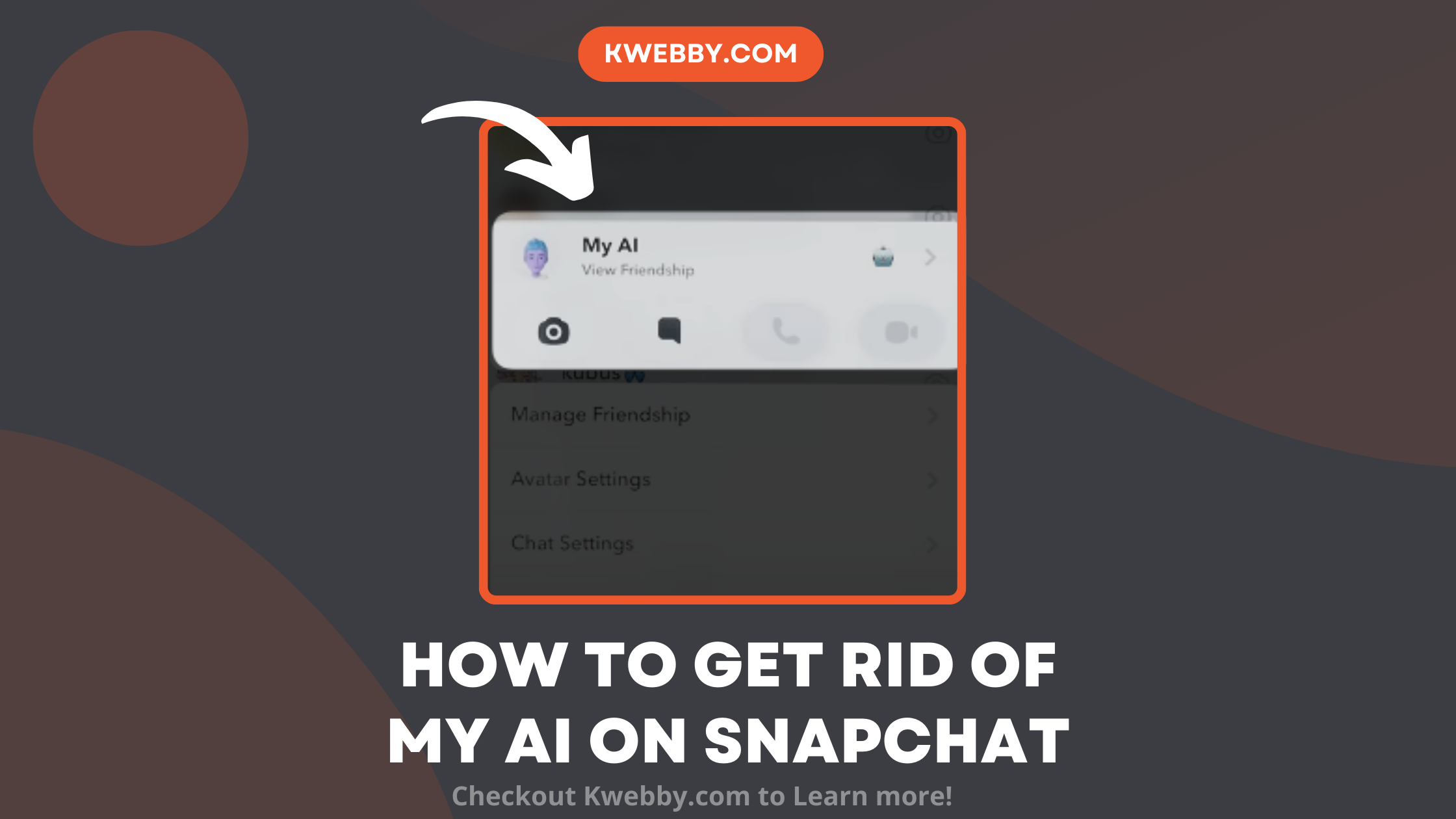 How to get rid of My AI on Snapchat in a Few Taps