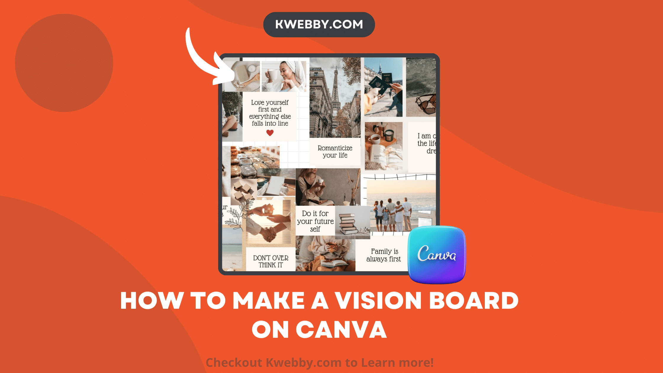 How to make a Vision Board on Canva (2 Quick Ways)