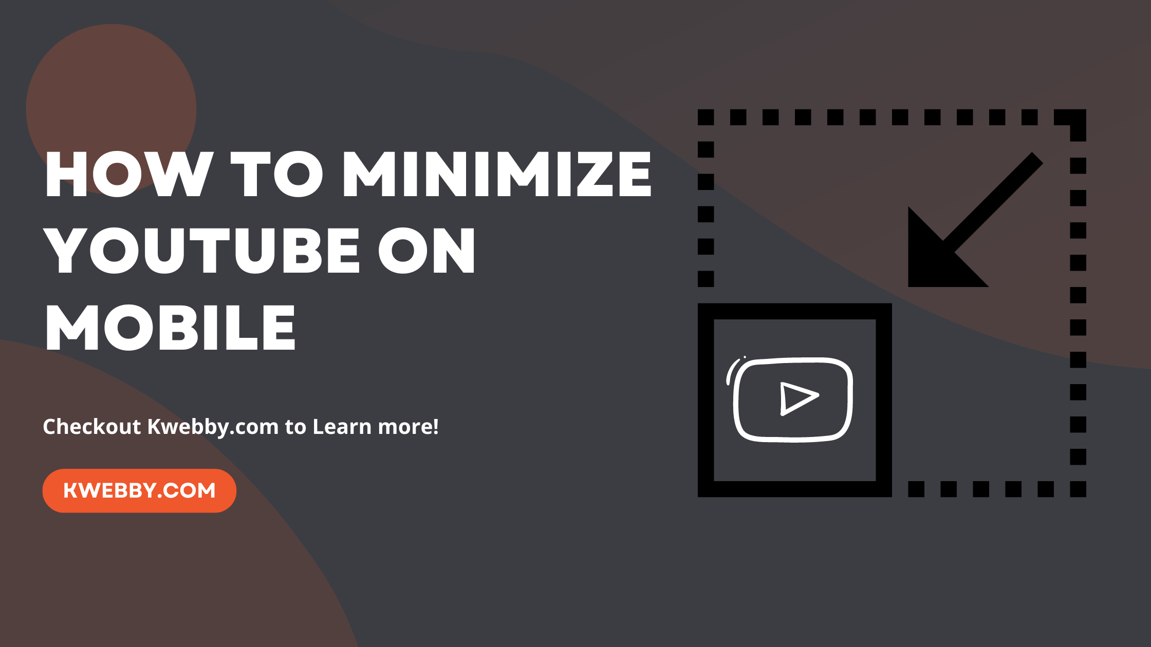 How to minimize YouTube on mobile (iPhone and Android)