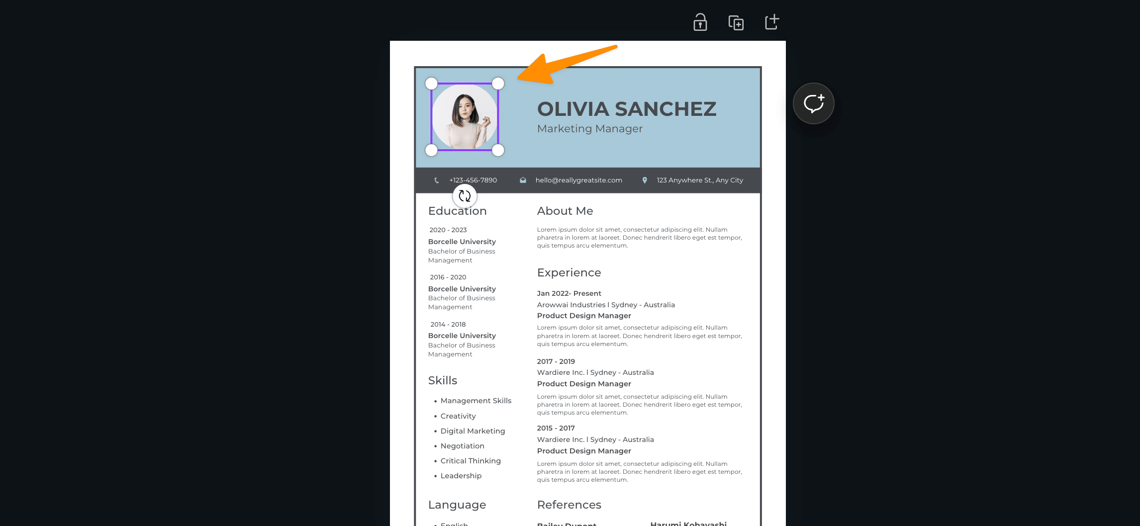 How to Create a Resume in Canva with AI (Step-by-step Guide) 21