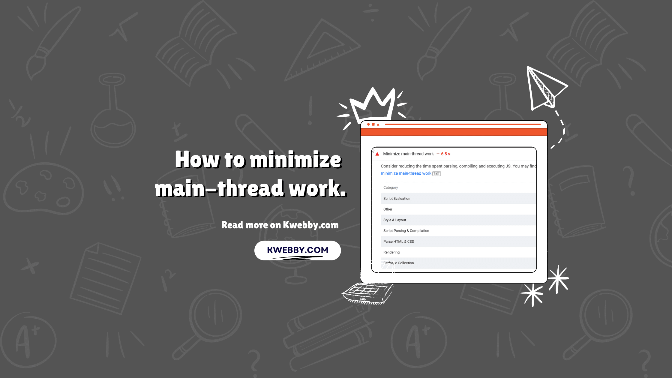 How to Minimize main-thread Work (8 Methods)