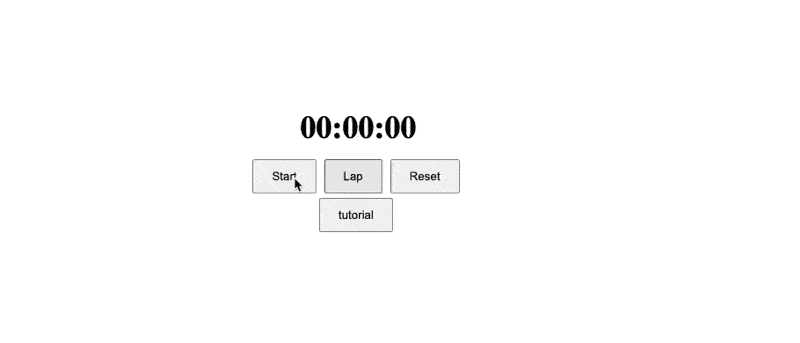 Building a Stopwatch with Lap Time Functionality Using JavaScript 2