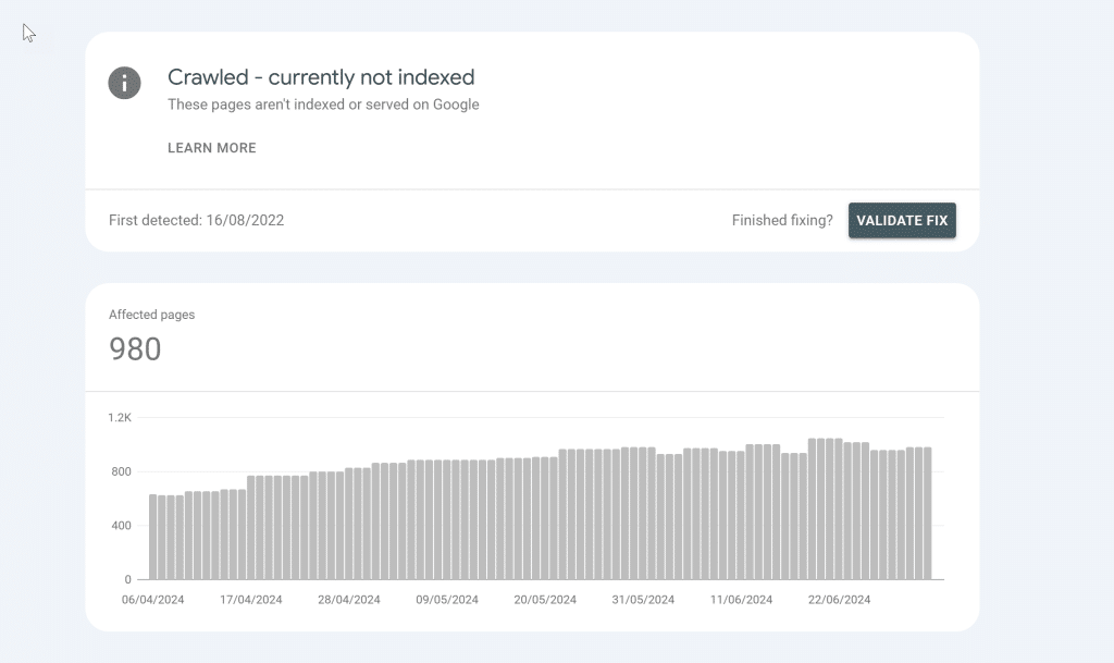 Google Reveals Reason Behind "Crawled but not Indexed" and How to Fix 2