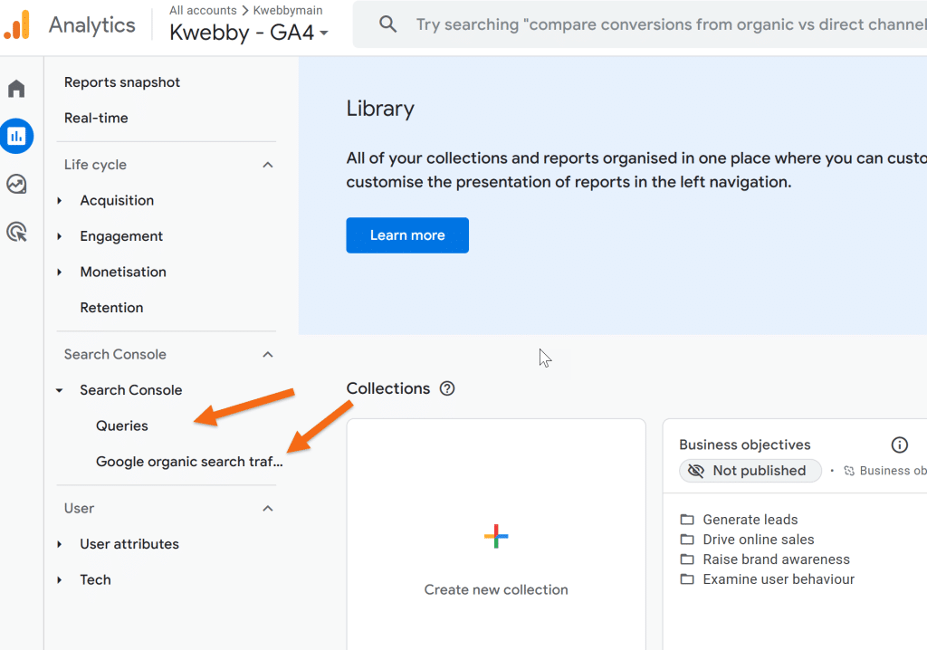 How to link GA4 with Google Search Console 19