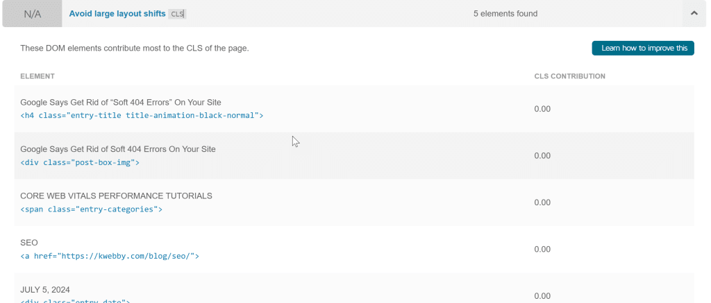 How to Avoid Large Layout Shifts (7 Methods) 14