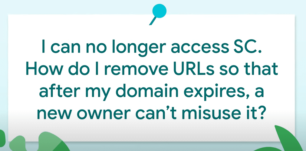 How to remove Expired Domains URL From Google Search Console? 4