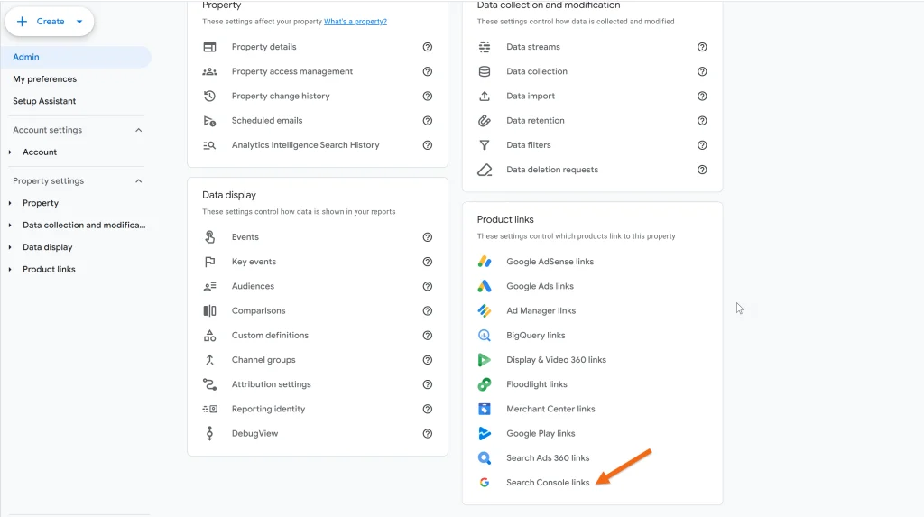 How to link GA4 with Google Search Console 12