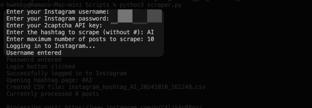 How to scrape User Accounts on Instagram (Script Included) 19