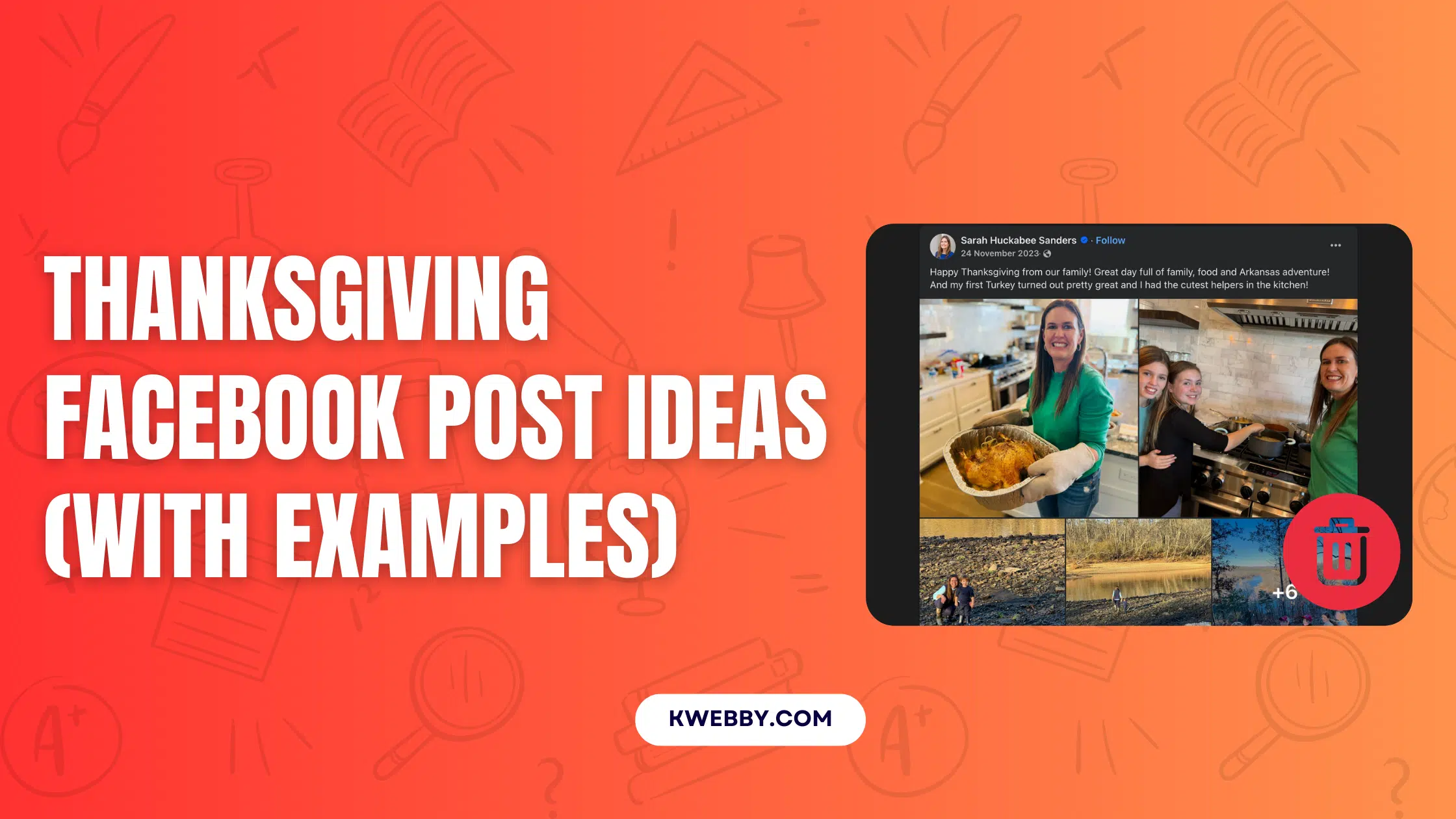 110+ Thanksgiving Facebook Post Ideas (With Examples)