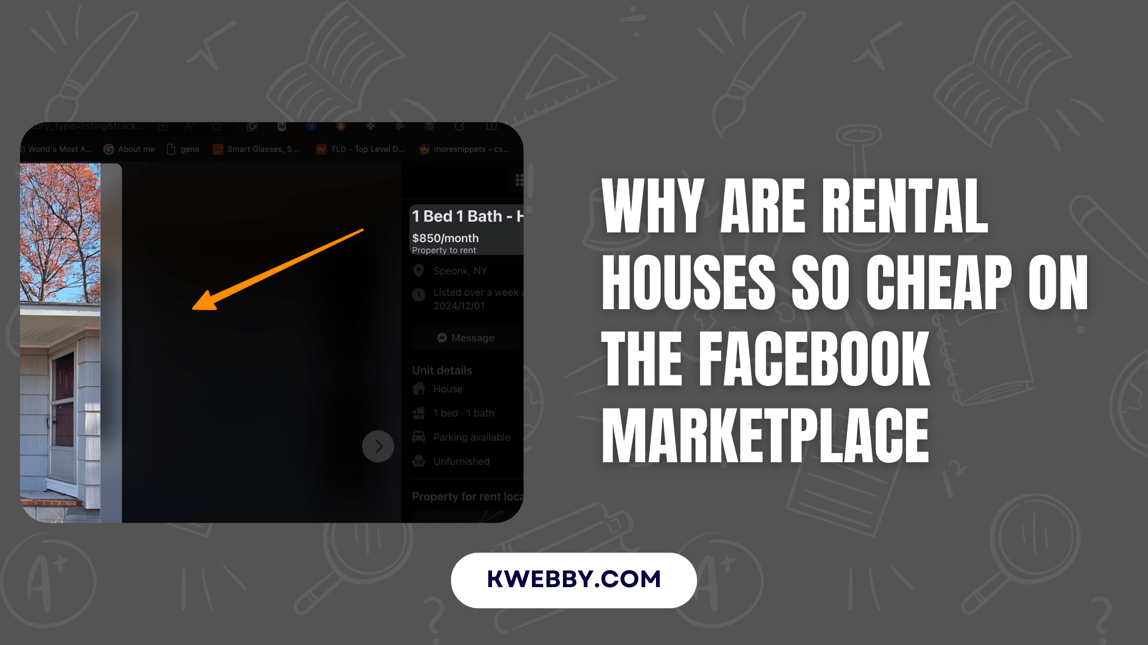 Why are rental houses so cheap on the Facebook marketplace (The Scams and Solution)