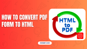 How to Convert PDF Form to HTML (5 Free Methods)