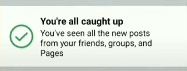 How to Disable "You're All Caught Up" On Facebook in 2 Simple Steps 22 How to Disable "You're All Caught Up" On Facebook in 2 Simple Steps 21