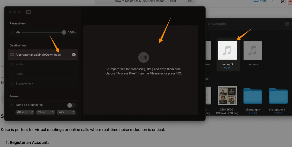 Master AI Audio Noise Reduction on Mac With These FREE Tools! 13 Master AI Audio Noise Reduction on Mac With These FREE Tools! 10